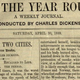 First issue of "All The Year Round"